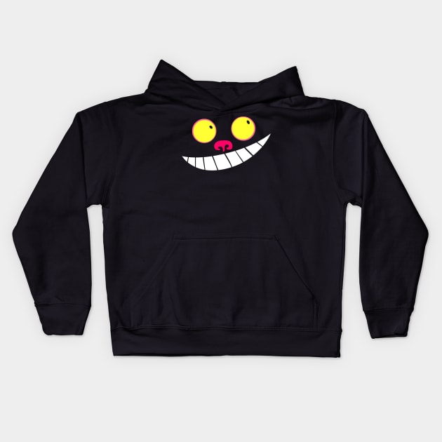 Cheshire Smile Kids Hoodie by sky665